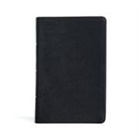 Csb Bibles By Holman - CSB Large Print Personal Size Reference Bible, Black Leathertouch