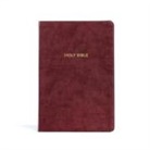 Holman Bible Publishers, Holman Bible Staff - KJV Rainbow Study Bible, Burgundy Leathertouch, Indexed