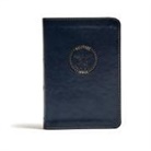 Csb Bibles By Holman - CSB Military Bible, Navy Blue Leathertouch