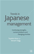 S Clegg, S. Clegg, Stewart Clegg, T Kono, T. Kono, Toyohiro Kono - Trends in Japanese Management PRINT ON DEMANDE