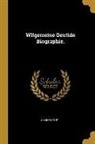 Anonymous - Wllgemeine Deutlde Biographie