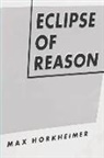 Max Horkheimer - Eclipse of Reason