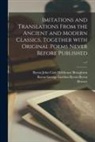 John Cam Hobhouse Baron Broughton, George Gordon Byron Baron Byron, Horace - Imitations and Translations From the Ancient and Modern Classics, Together With Original Poems Never Before Published; c.1