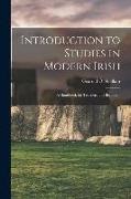 O&, Gearo&id O&769; Nualla&769;in - Introduction to Studies in Modern Irish: a Handbook for Teachers and Beginners