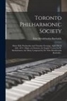 Felix Mendelssohn-Bartholdy - Toronto Philharmonic Society [microform]: Music Hall, Wednesday and Thursday Evenings, April 29th & 30th, 1874: Elijah, an Oratorio, the English Versi