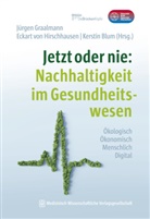 Kerstin Blum, J&uuml;rgen Graalmann, Dr. med. Eckart von Hirschhausen, Eckart von Hirschhausen (Prof. Dr.) - Jetzt oder nie: Nachhaltigkeit im Gesundheitswesen