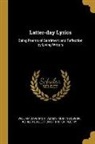 William Davenport Adams, Austin Dobson, Kohler Collection of British Poetry - Latter-day Lyrics: Being Poems of Sentiment and Reflection by Living Writers
