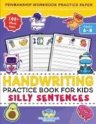 Scholastic Panda Education - Handwriting Practice Book for Kids Silly Sentences