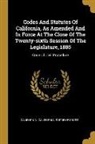 California, California Supreme Court - Codes And Statutes Of California, As Amended And In Force At The Close Of The Twenty-sixth Session Of The Legislature, 1885: Code Of Civil Procedure