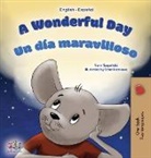 Kidkiddos Books, Sam Sagolski - A Wonderful Day (English Spanish Bilingual Book for Kids)