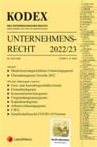 Werner Doralt - KODEX Unternehmensrecht 2022/23 - inkl. App