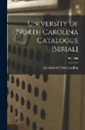 University of North Carolina (1793-19 - University of North Carolina Catalogue [serial]; 1959-1960