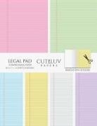 Cut Luv Papers - Legal Pad Collage Paper for Scrapbooking