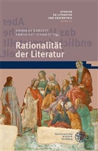 Andreas Kablitz, Schmitt, Arbogast Schmitt - Rationalität der Literatur