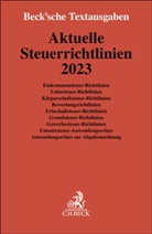 Aktuelle Steuerrichtlinien 2023
