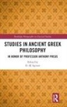 D. M. Spitzer - Studies in Ancient Greek Philosophy
