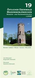 Geo-Naturpark Bergstrasse-Odenwald, Geo-Naturpark Bergstraße-Odenwald, Naturpark Neckartal-Odenwald, Neckartal-Oden - Blatt 19, Östlicher Odenwald - Madonnenländchen