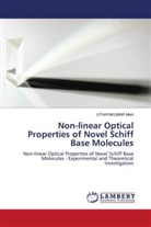 Uthayakumar Mani - Non-linear Optical Properties of Novel Schiff Base Molecules