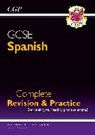 CGP Books, CGP Books, CGP Books, CGP Books - GCSE Spanish Complete Revision & Practice: with Online Edition & Audio (For exams in 2025)