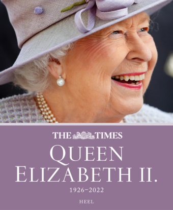  The Times, The Times - Queen Elizabeth II. - 1926-2022 -  Das offizielle Buch der "The Times" - Erinnerungen an Königin Elisabeth II. 70 Jahre Regentschaft, begleitet und portraitiert von The Times