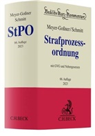 Bertram Schmitt, Marcus Köhler, Meyer-Gossner - Strafprozessordnung