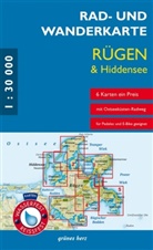 Rad- und Wanderkarten-Set Rügen & Hiddensee