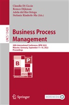Adela Del Río Ortega, Adela del Río Ortega et al, Claudio Di Ciccio, Remco Dijkman, Stefanie Rinderle-Ma - Business Process Management