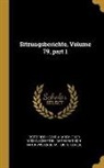 Osterreichische Akademie Der Wissenscha - Sitzungsberichte, Volume 79, Part 1