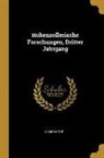Anonymous - Hohenzollerische Forschungen, Dritter Jahrgang