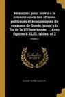 Johann Georg Canzler - Memoires pour servir a la connoissance des affaires politiques et économiques du royaume de Suède, jusqu'a la fin de la 1775me année. ... Avec figures