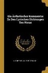 Walther Gebhardi, A. Scheffler - Ein Ästhetischer Kommentar Zu Den Lyrischen Dichtungen Des Horaz
