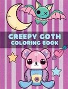 Ms. Josephine's Papers - Creepy Goth Coloring Book