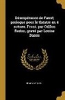 Edmond Picard - Désespérance de Faust; prologue pour le théatre en 4 scènes. Front. par Odilon Redon, gravé par Louise Danse