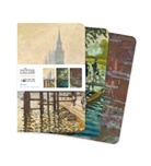 Flame Tree Publishing - National Gallery: Monet Set of 3 Mini Notebooks