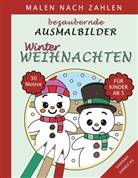 Sannah Hinrichs - Bezaubernde Ausmalbilder Malen nach Zahlen - Winter-Weihnachten