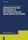 Peter I Kogut, Peter I. Kogut, Olga P Kupenko, Olga P. Kupenko - Approximation Methods in Optimization of Nonlinear Systems