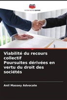 Anil Massey Advocate - Viabilité du recours collectif Poursuites dérivées en vertu du droit des sociétés
