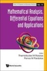 Panos M Pardalos, Panos M. Pardalos, Themistocles M Rassias, Themistocles M. Rassias - Mathematical Analysis, Differential Equations and Applications