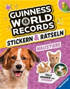 Eddi Adler, Martine Richter - Guinness World Records Stickern und Rätseln: Haustiere - ein rekordverdächtiger Rätsel- und Stickerspaß mit Hund, Katze und Co.