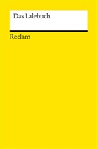 Stefan Ertz - Das Lalebuch. Studienausgabe