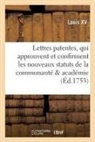 Louis XV - Lettres patentes du roy, qui