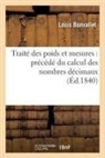 Louis Bonvallet, Bonvallet-l - Traite des poids et mesures: