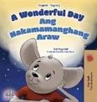 Kidkiddos Books, Sam Sagolski - A Wonderful Day (English Tagalog Bilingual Book for Kids)