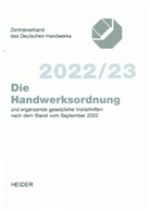 Zentralverband des deutschen Handwerks, Zentralverband des deutschen Handwerks, Zentralverband des deutschen Handwerks - Die Handwerksordnung 2022/23