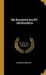 Gottfried Reichhart - Die Druckorte des XV. Jahrhunderts