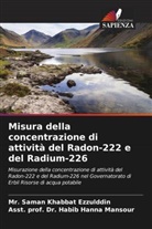 Mr. Saman Khabbat Ezzulddin, Saman Khabbat Ezzulddin, Asst. Habib Hanna Mansour, Asst. prof. Dr. Habib Hanna Mansour - Misura della concentrazione di attività del Radon-222 e del Radium-226