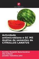 Jennifer Valentina John, Kavitha Madathil Balachandran, Abu Sufiyan - Actividade antimicrobiana e GC MS Análise de sementes de CITRULLUS LANATUS