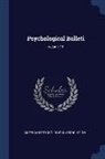 American Psychological Association - Psychological Bulleti; Volume 16