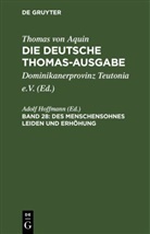 Thomas von Aquin, Adolf Hoffmann - Thomas von Aquin: Die deutsche Thomas-Ausgabe - Band 28: Des Menschensohnes Leiden und Erhöhung