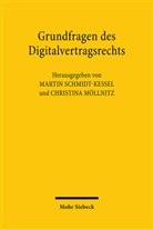 Möllnitz, Christina Möllnitz, Martin Schmidt-Kessel - Grundfragen des Digitalvertragsrechts